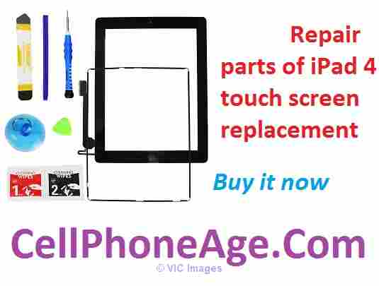 Repair parts of iPad 4 touch screen replacement