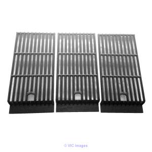 Replacement Cast Iron 3 Pack Cooking Grid For Broilmaster, Thermos