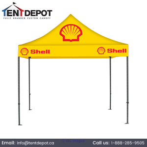 Custom Printed Canopy Tents with Graphics Design