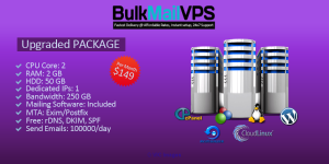 Send unlimited bulk emails using your own SMTP mail server! We offer b