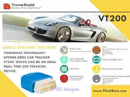 Track your Car from wherever you are with OBD2 Car Tracker VT200