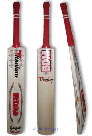 BDM Titanium English Willow Cricket Bat