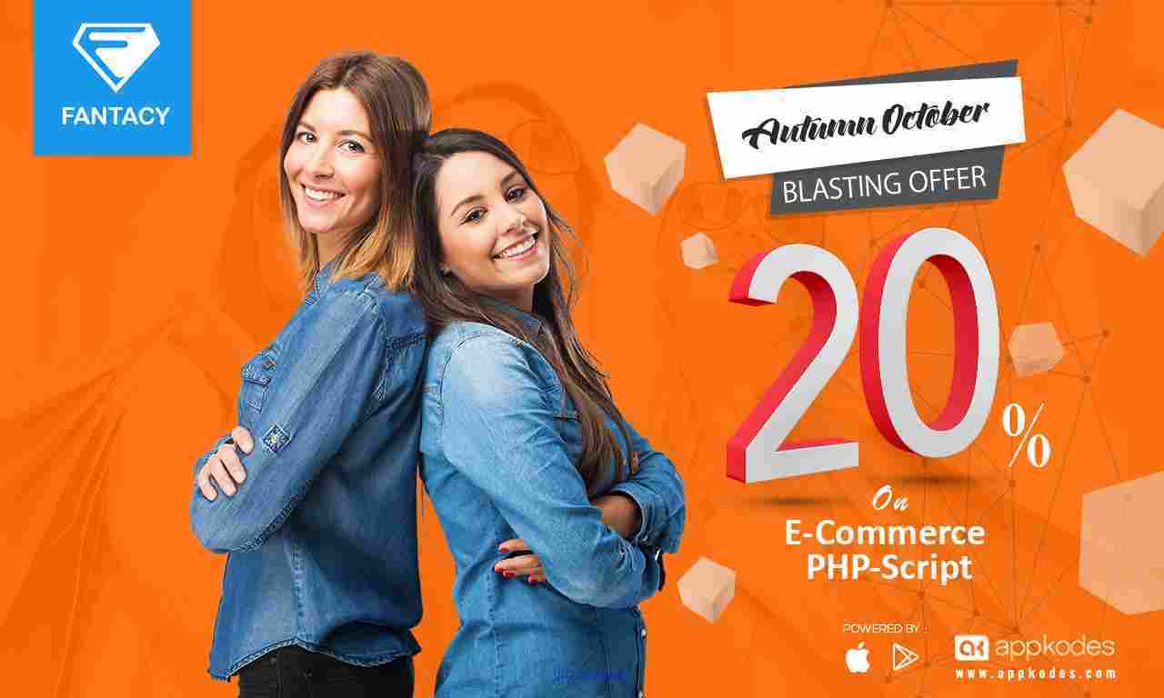 20% Flat Offer Online Marketplace Ecommerce Script