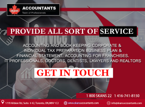 Trust SKANS ACCOUNTANTS To Deal With It All.