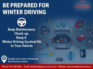 Be Prepared For Winter Driving