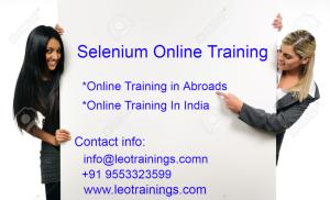 Selenium Online Training in hyderabad