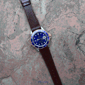 [US$33]Lizard Leather Watch Straps in 18/20mm