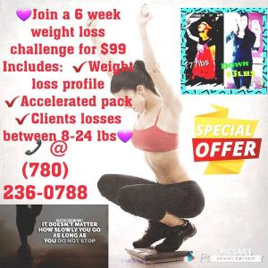 6 week loss challenge- diet makeover