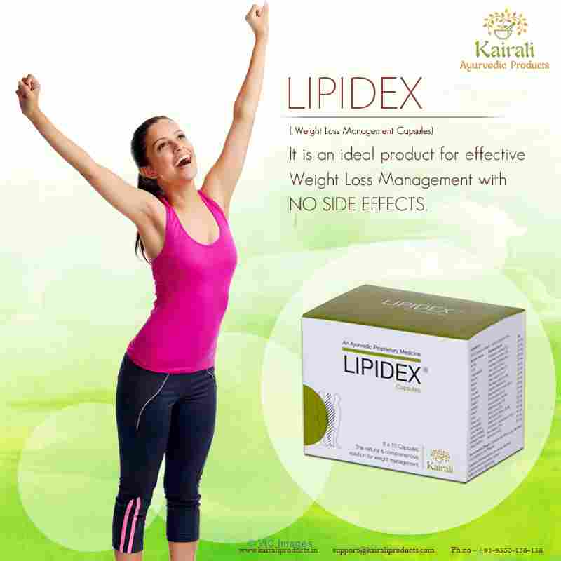 Lipidex  A Revolutionary Herbal Weight Loss Capsules by kairali