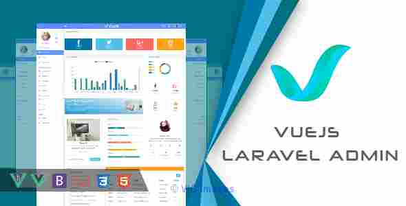 VueJS Laravel Admin Template - VueA