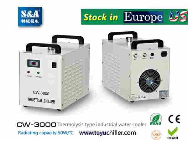 S&A CW-3000,CW-5000,CW-5200 chiller stock in USA and Europe