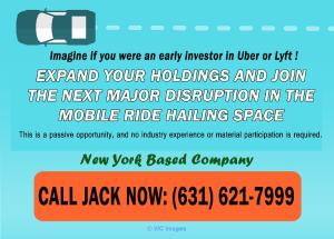 Imagine if you were an early investor in Uber or Lyft