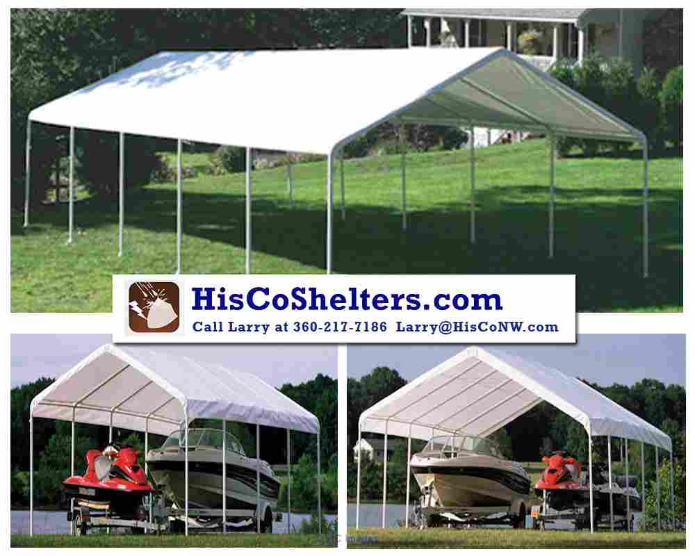 Weather  Shield and Shade Canopies! 20 to 40 long