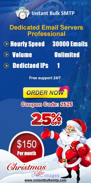 Instant Bulk Smtp Offer send a bulk email like a newsletter or