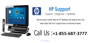 HP Customer Care Number Canada +1-855-687-3777