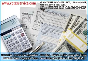 Tax Return Preparation and Filing in Kent