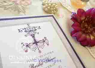 Fashionable Bridal Shower Invitations