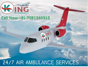 Patna to Delhi Medical Facility King Air Ambulance Service