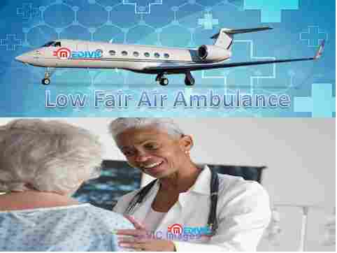 Medical Emergency Air Ambulance Mumbai with Doctor Facility