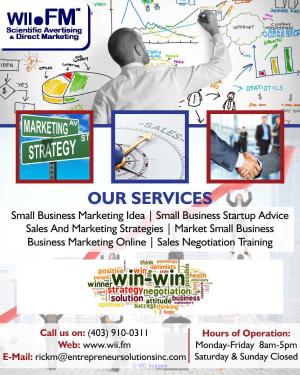 Small Business Startup Advice Calgary | wiiFM Scientific Advertising a