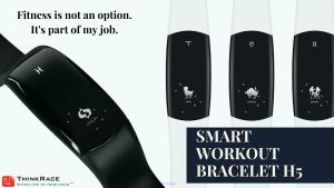 Smart Workout Bracelet H5  A Personal Workout Partner you can depend