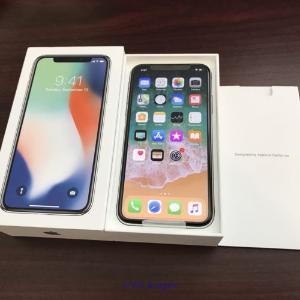 Apple IPhone  X 64GB/256GB Silver,Black