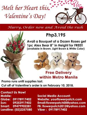 Valentines Day, Valentines Gifts with free Flower Delivery