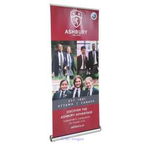 Premium Roll up banner stand is perfect for trade show