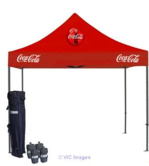 Best Choice Custom Printed Canopy Tents with Side Walls & Carrying Bag