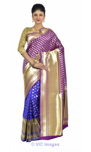Buy Silk sarees online at affordable price - Banarasi Niketan