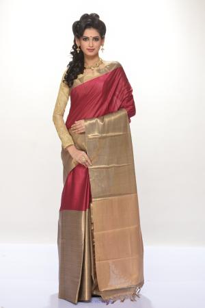 Buy the latest collections of south silk sarees online shopping .