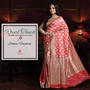 Buy latest designer sarees online shopping from Ammk