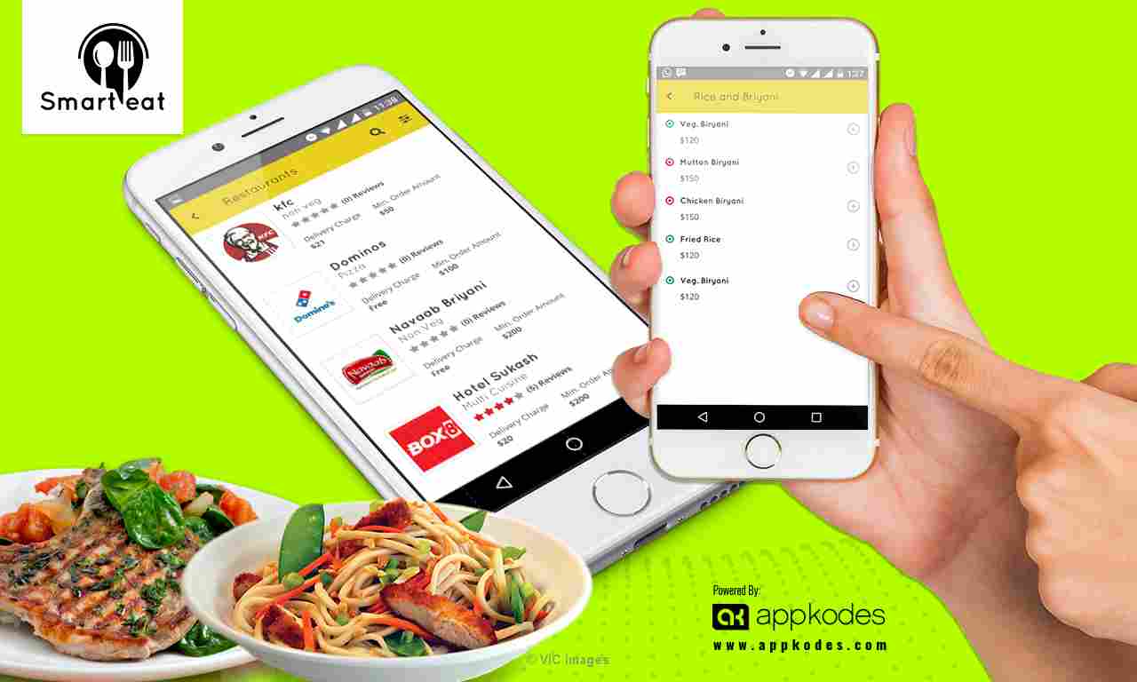 The Best Online Food Ordering Mobile App For SmartEat