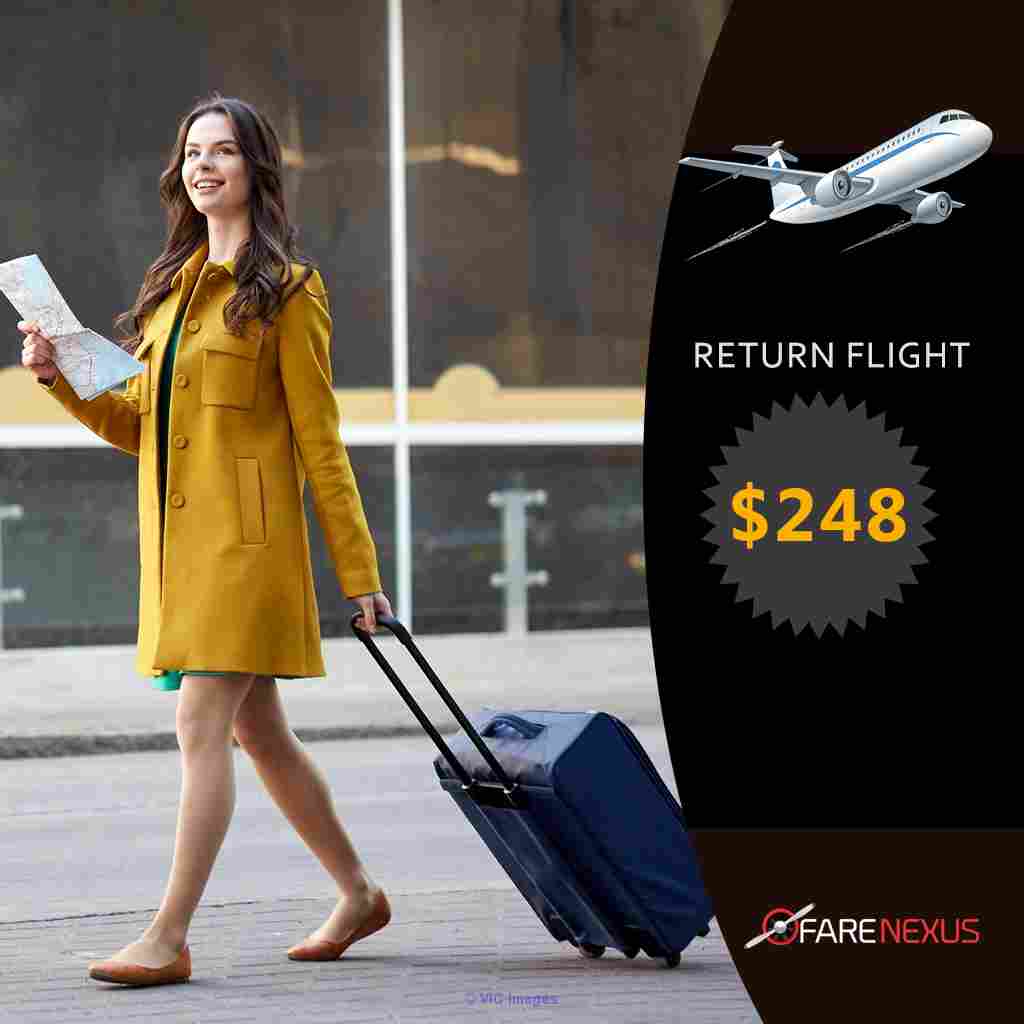 Return flight  Vancouver - Calgary $248