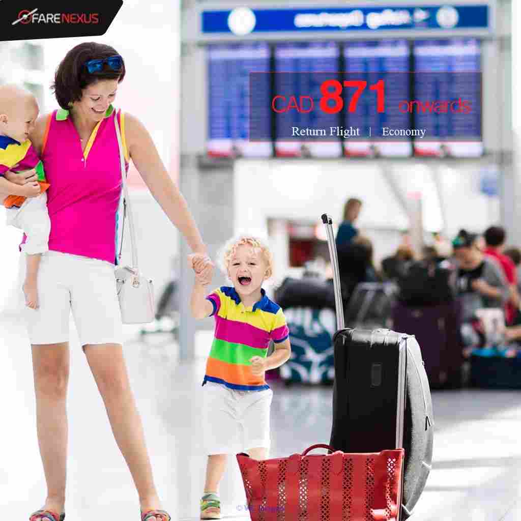Book Return flight Vancouver - Delhi $871