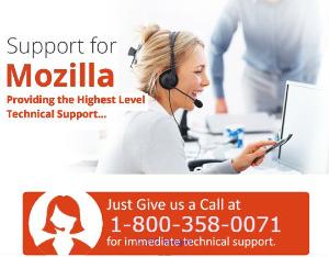 Mozilla Firefox Browser Support Number 1-800-358-0071 Helpline
