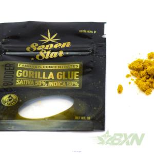 BUDDER  Gorilla Glue (1 GRAM)  Seven Star