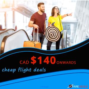 Return Flight Ticket | Montreal - Toronto   | Starting from $140