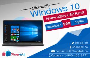 Microsoft Windows 10 Professional 32/64 OEM Download French