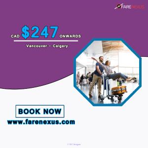 Return Flight Tickets | Vancouver - Calgary