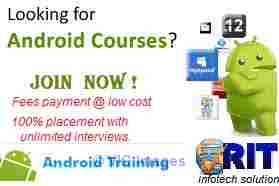 Android training institute in Chennai mount road.