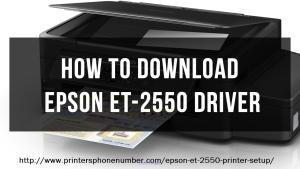 Contact 1-844-443-2544 Epson ET-2550 Printer Setup, Install Epson Prin