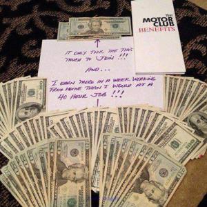 CASH HUGE WEEKLY PAYCHECKS!