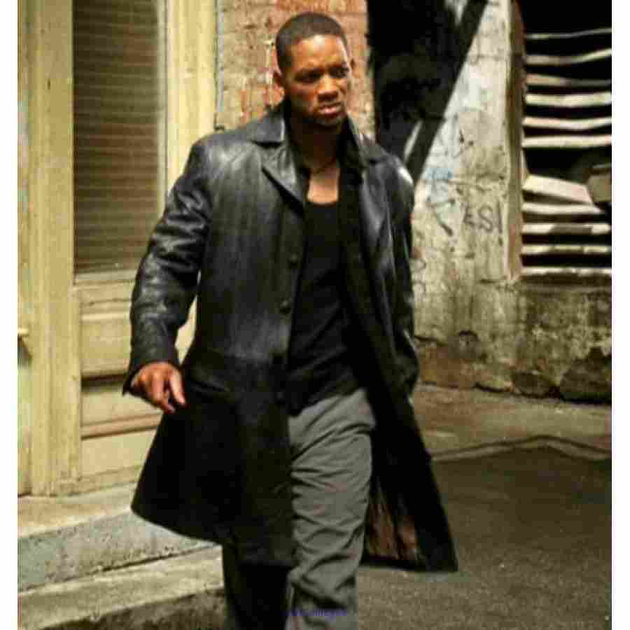 Del Spooner I Robot Leather Jacket