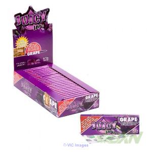 Juicy Jays Flavored Rolling Papers  Grape (1 1/4 SIZE)