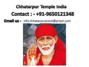 The Chhatarpur Temple India,