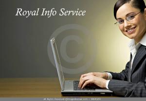 Royal Info Service Offered