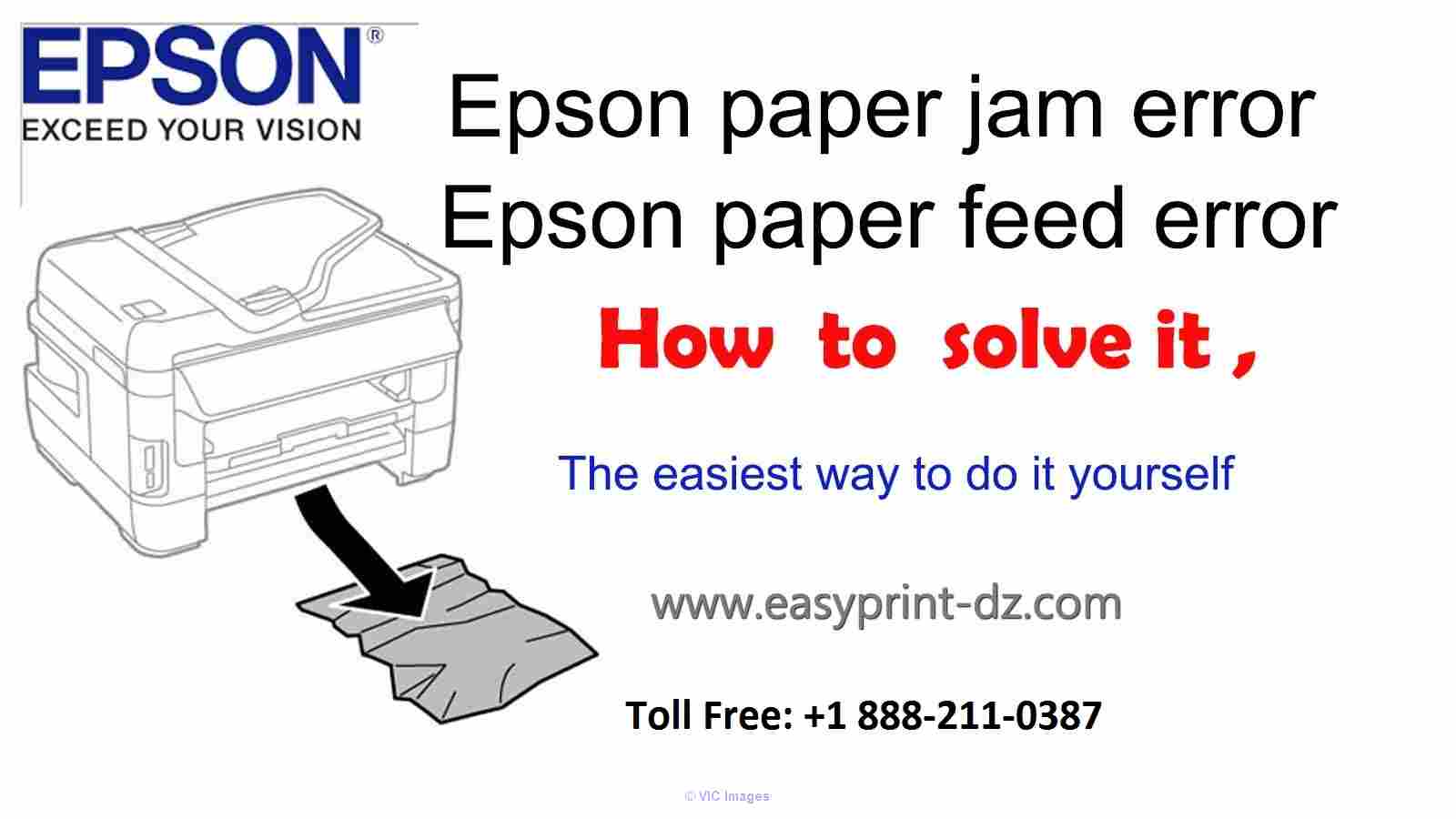 Call 1-888-211-0387 To Fix Epson Printer Paper Jam Error codes issues