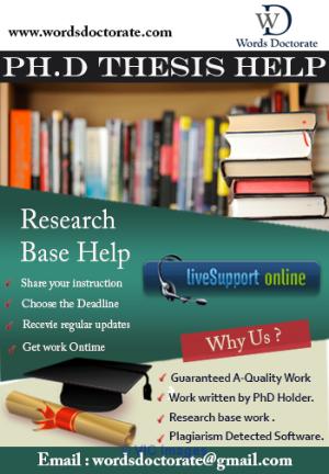 Thesis Writing Services