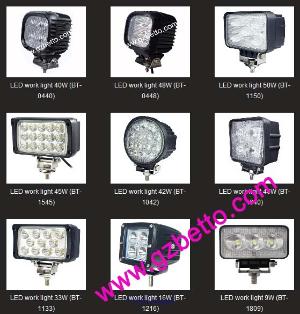 Factory wholesale LED driving light, LED worklight, LED work light